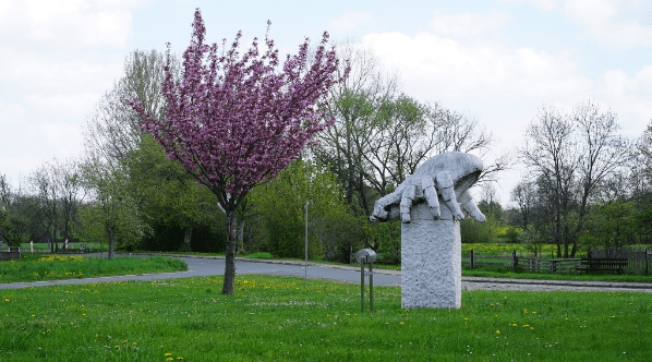 Памятник «сырному» клещу в Вюрхвице