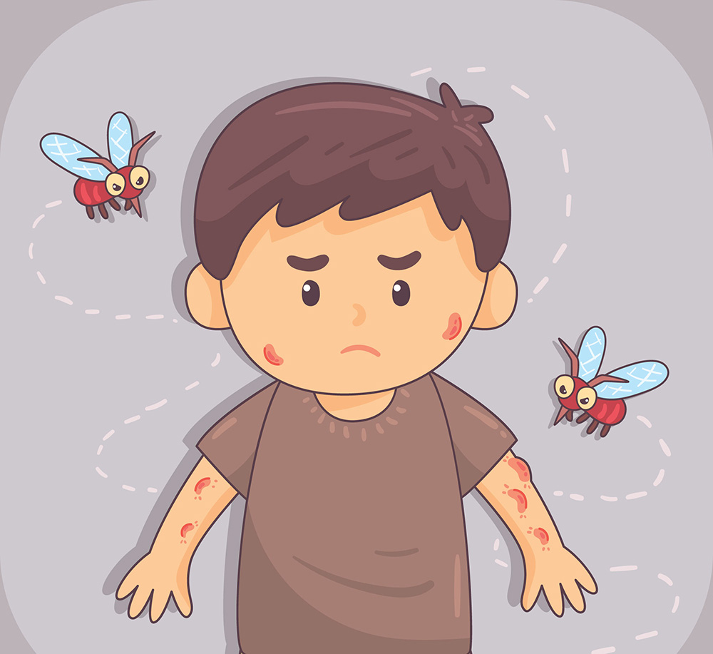 вред укуса комара для ребенка
